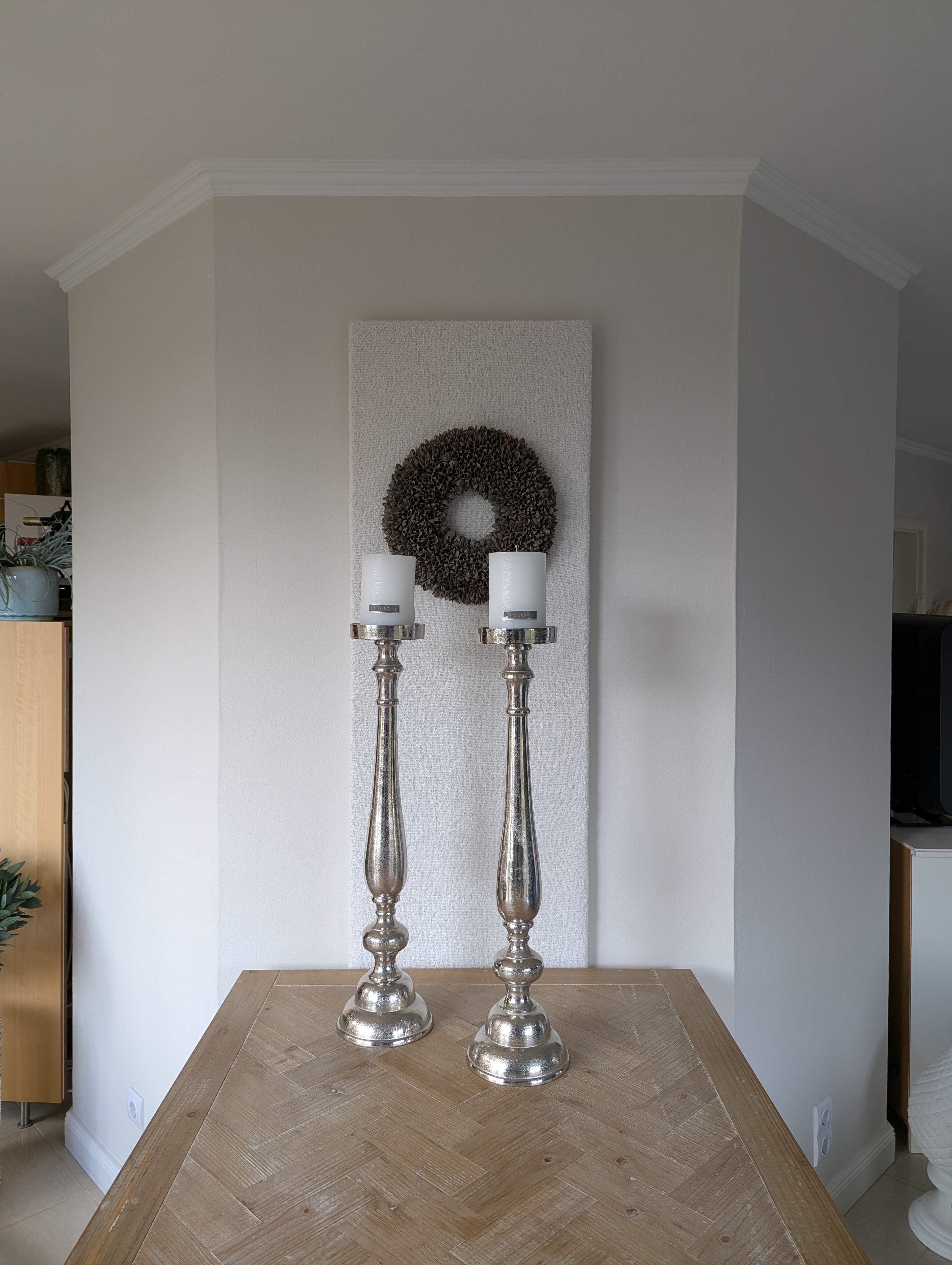 Kerzenständer Mondän - groß aus Aluminium