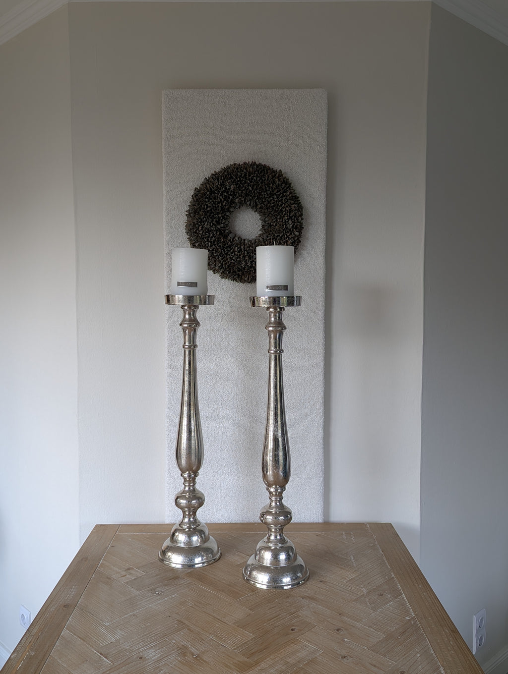 Kerzenständer Mondän - groß aus Aluminium