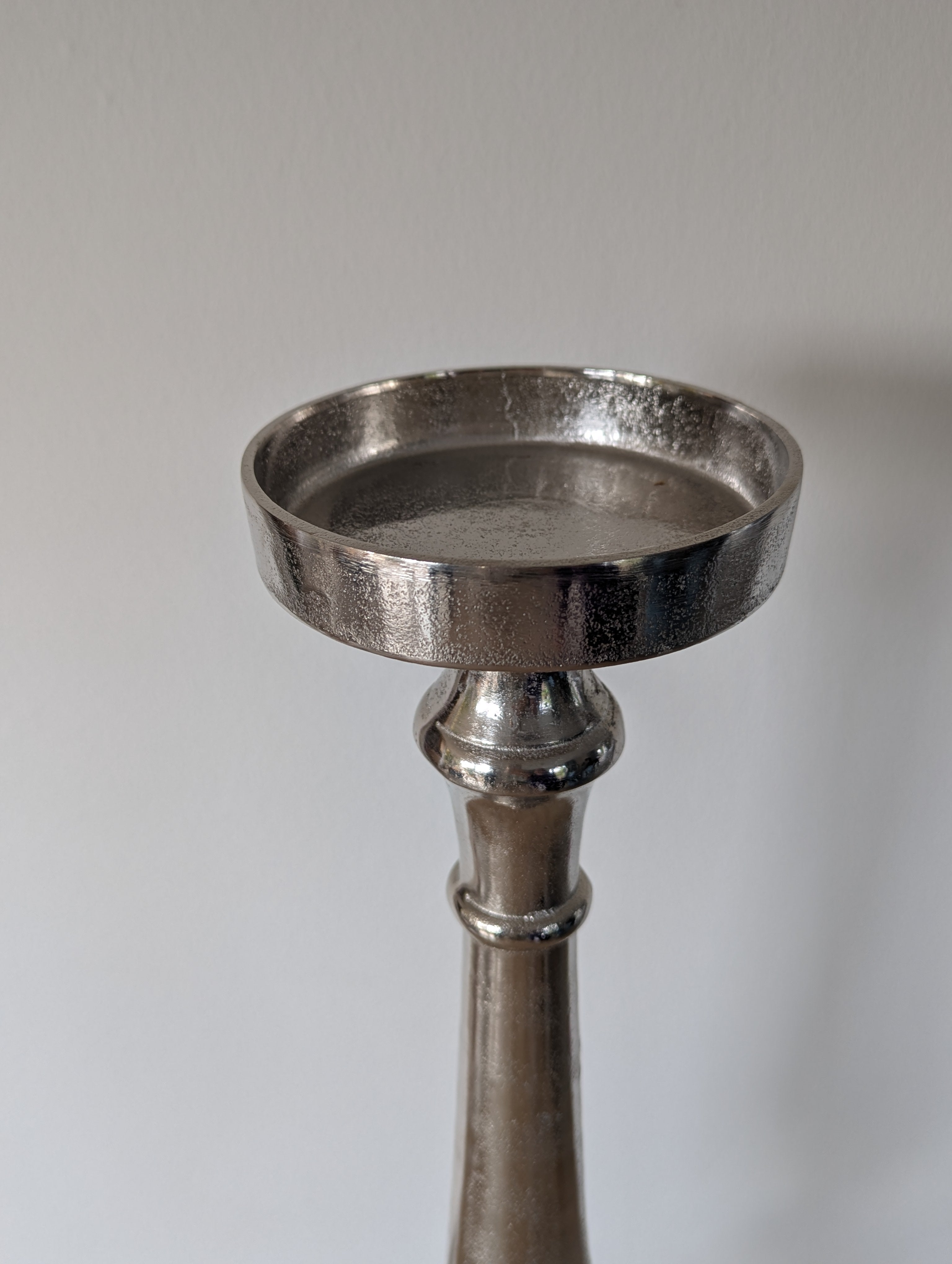 Kerzenständer Mondän - groß aus Aluminium