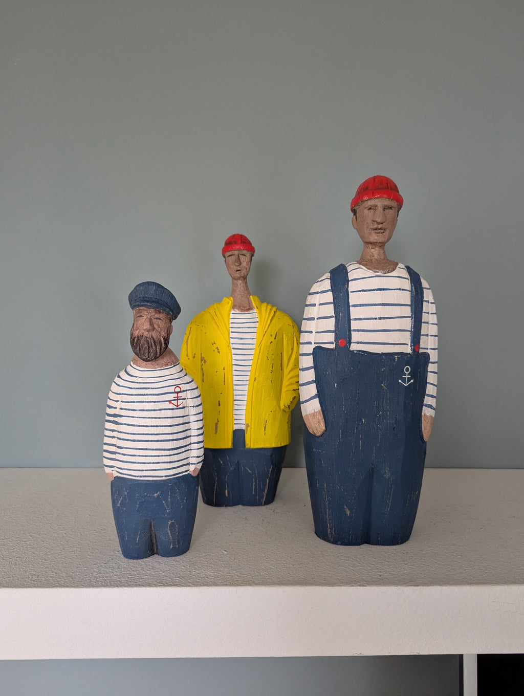 Holz Figur Seefahrer in 3 Varianten