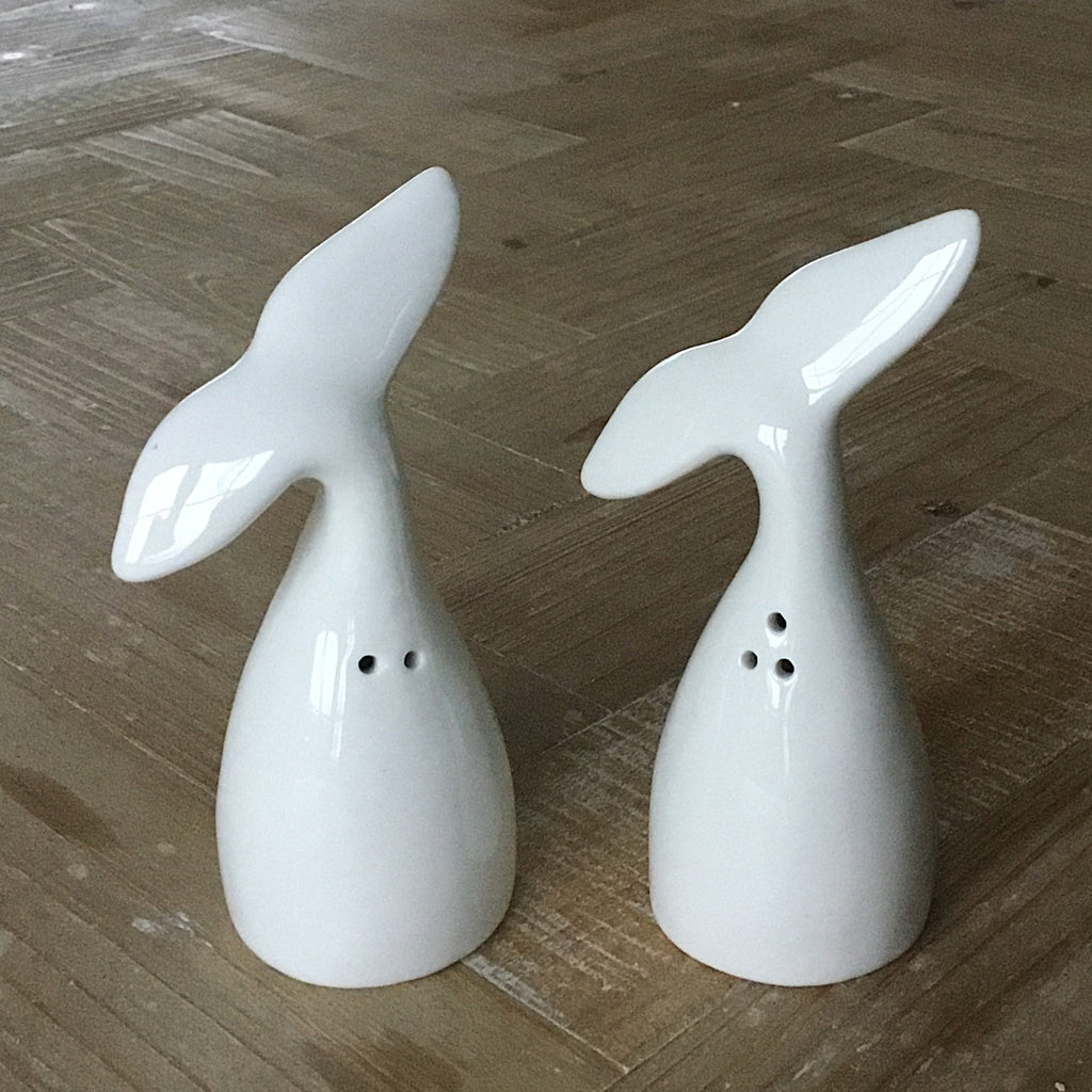 Salz und Pfefferstreuer Wal Flosse