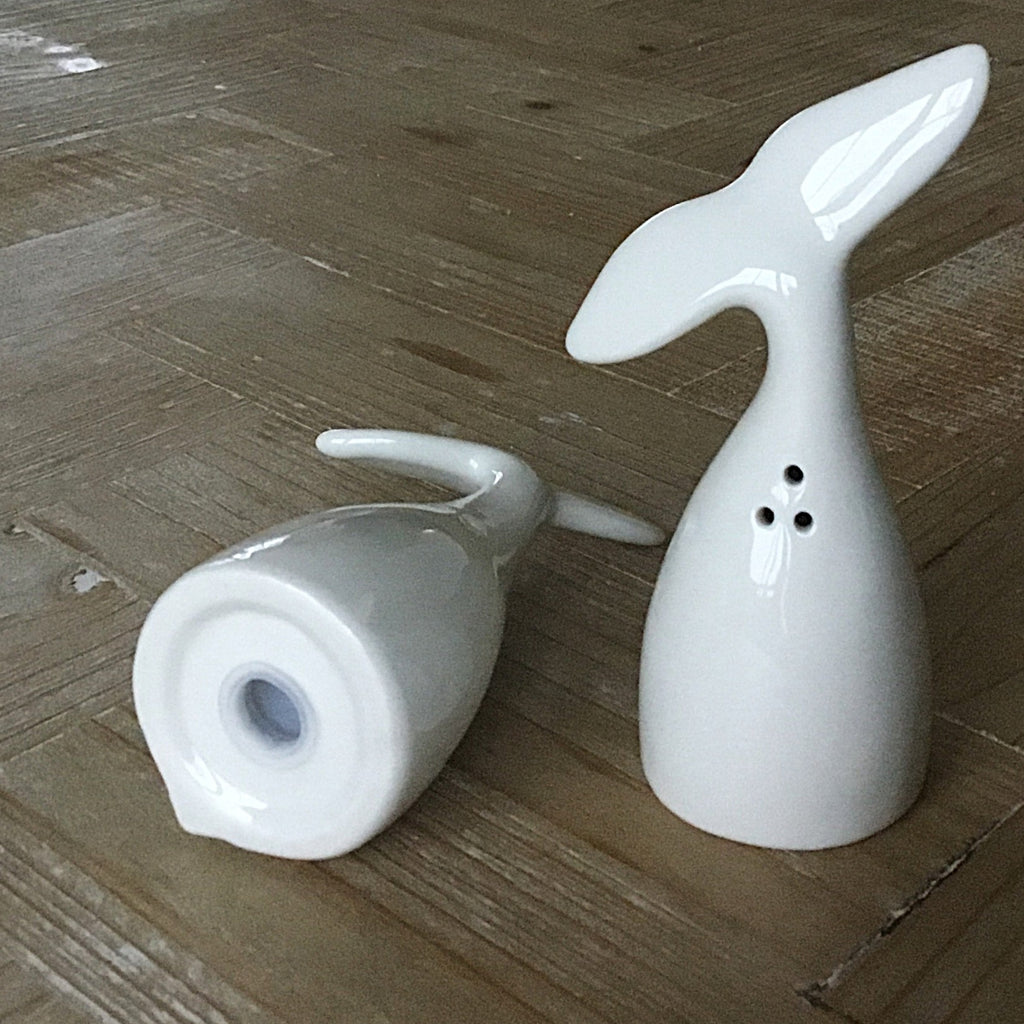 Salz und Pfefferstreuer Wal Flosse