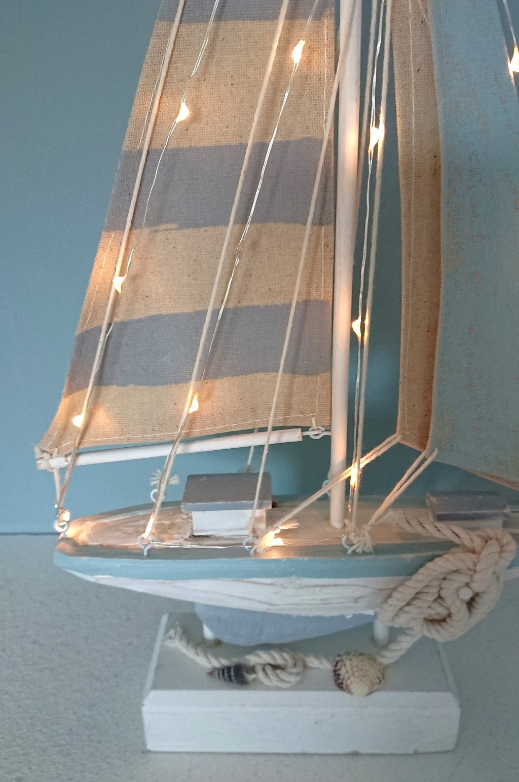 Segelschiff mit LED klein