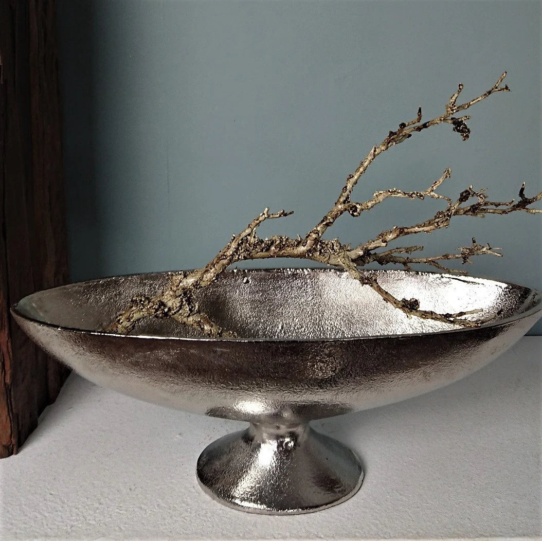 Silber Schale auf Fuß