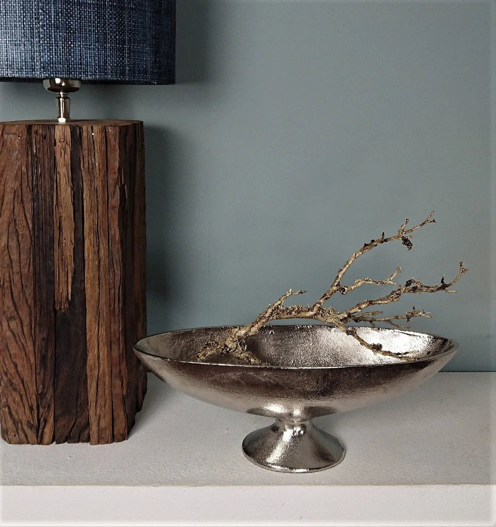 Silber Schale auf Fuß