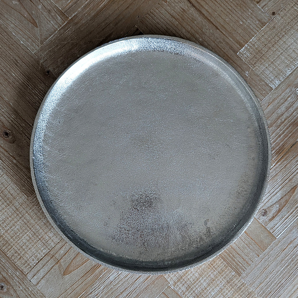 Silber Tablett Rund