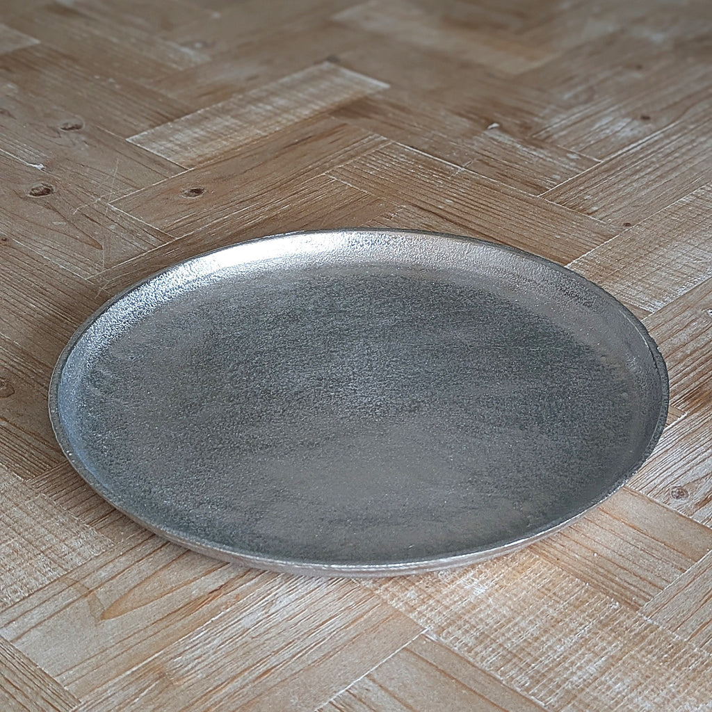 Silber Tablett Rund