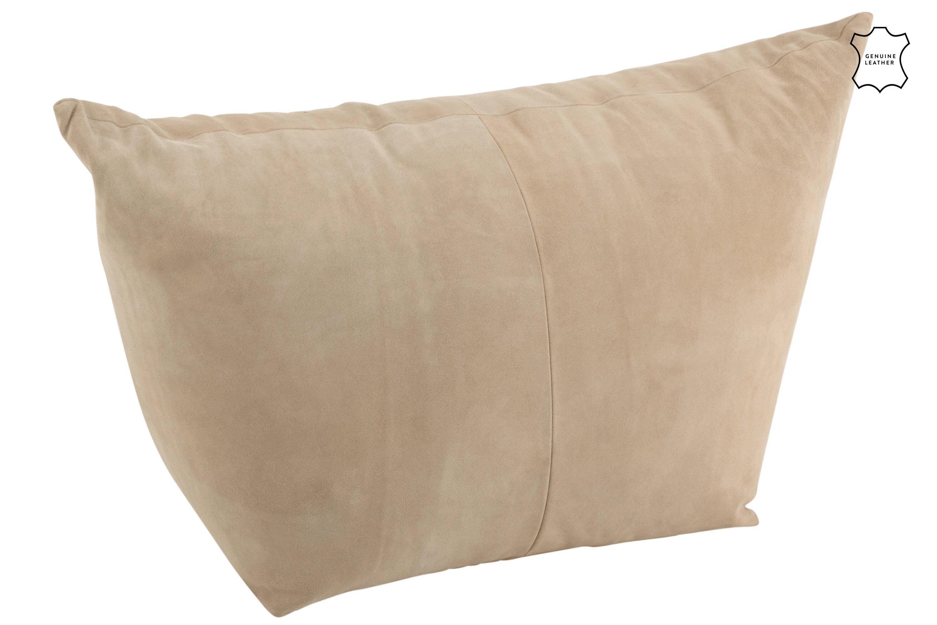 Sitzsack-Hocker in Beige