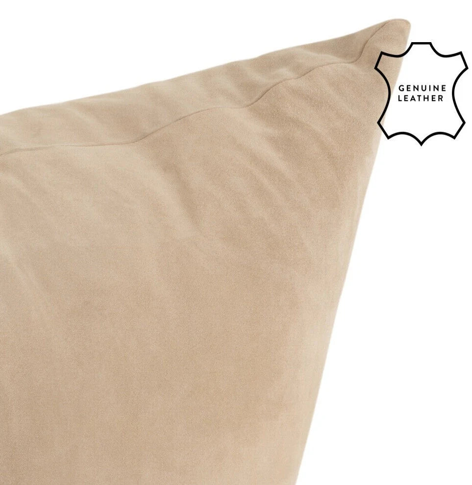 Sitzsack-Hocker in Beige