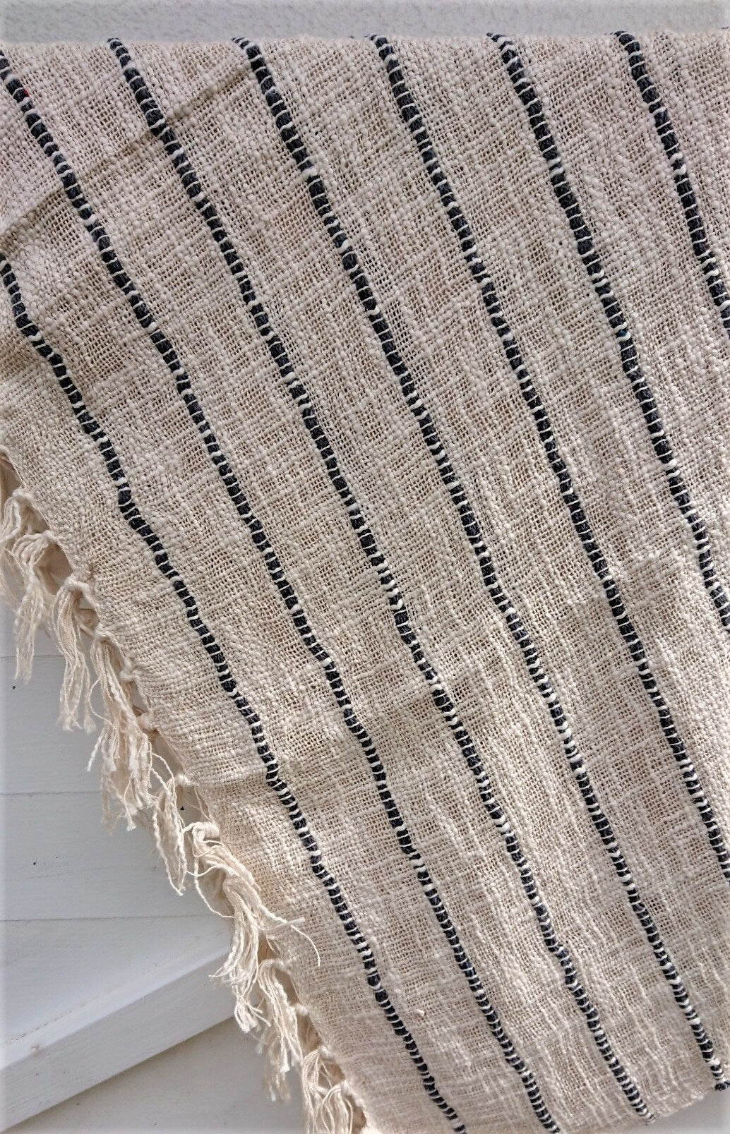 Sommerliches Plaid  „Küstenwind“