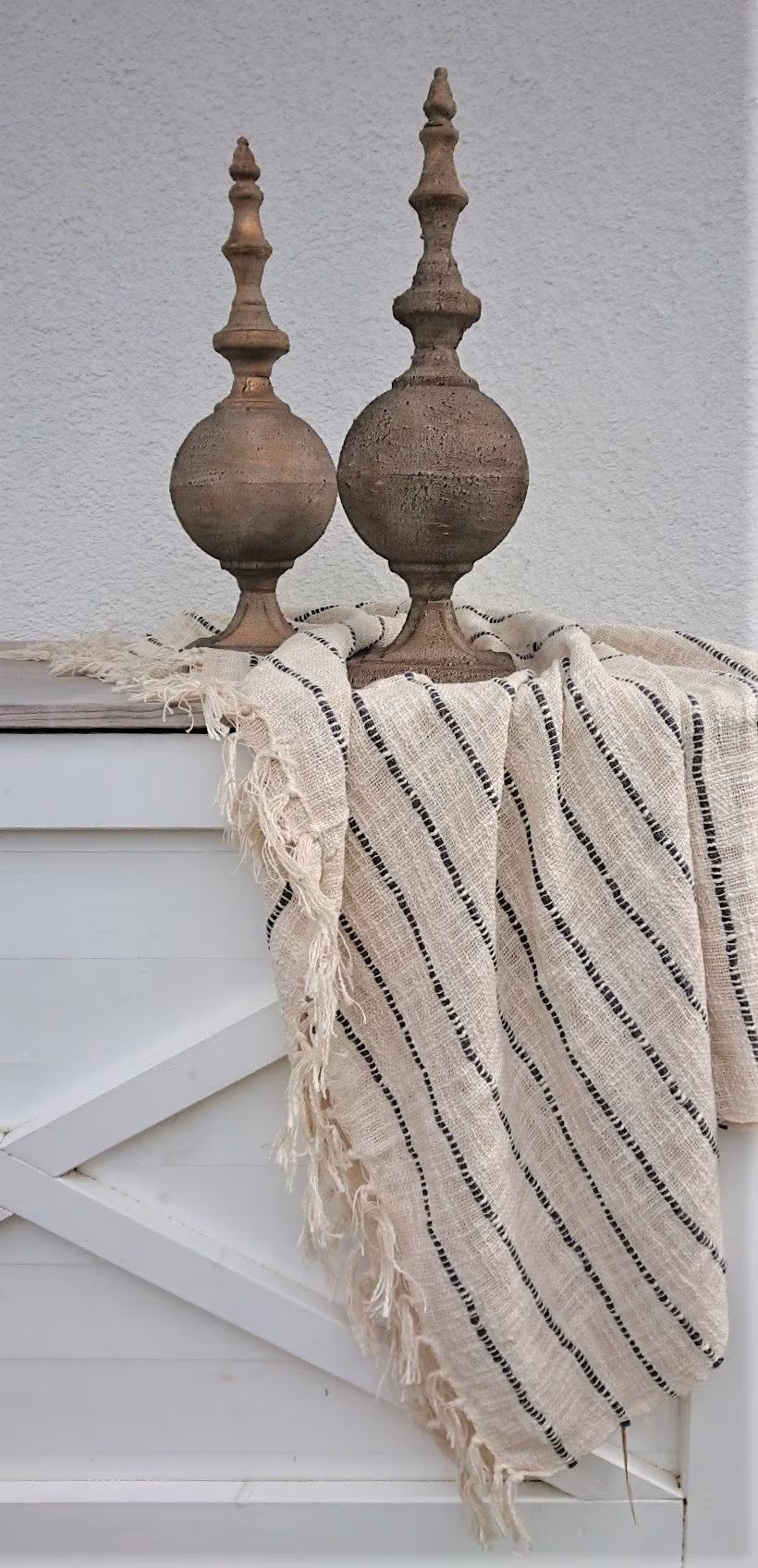 Sommerliches Plaid  „Küstenwind“