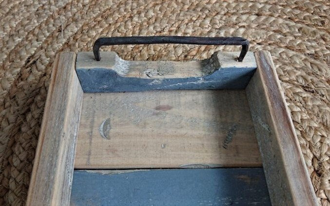 Schmales Holztablett - 78cm x 20cm