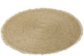 Teppich rund naturell aus Maisschale