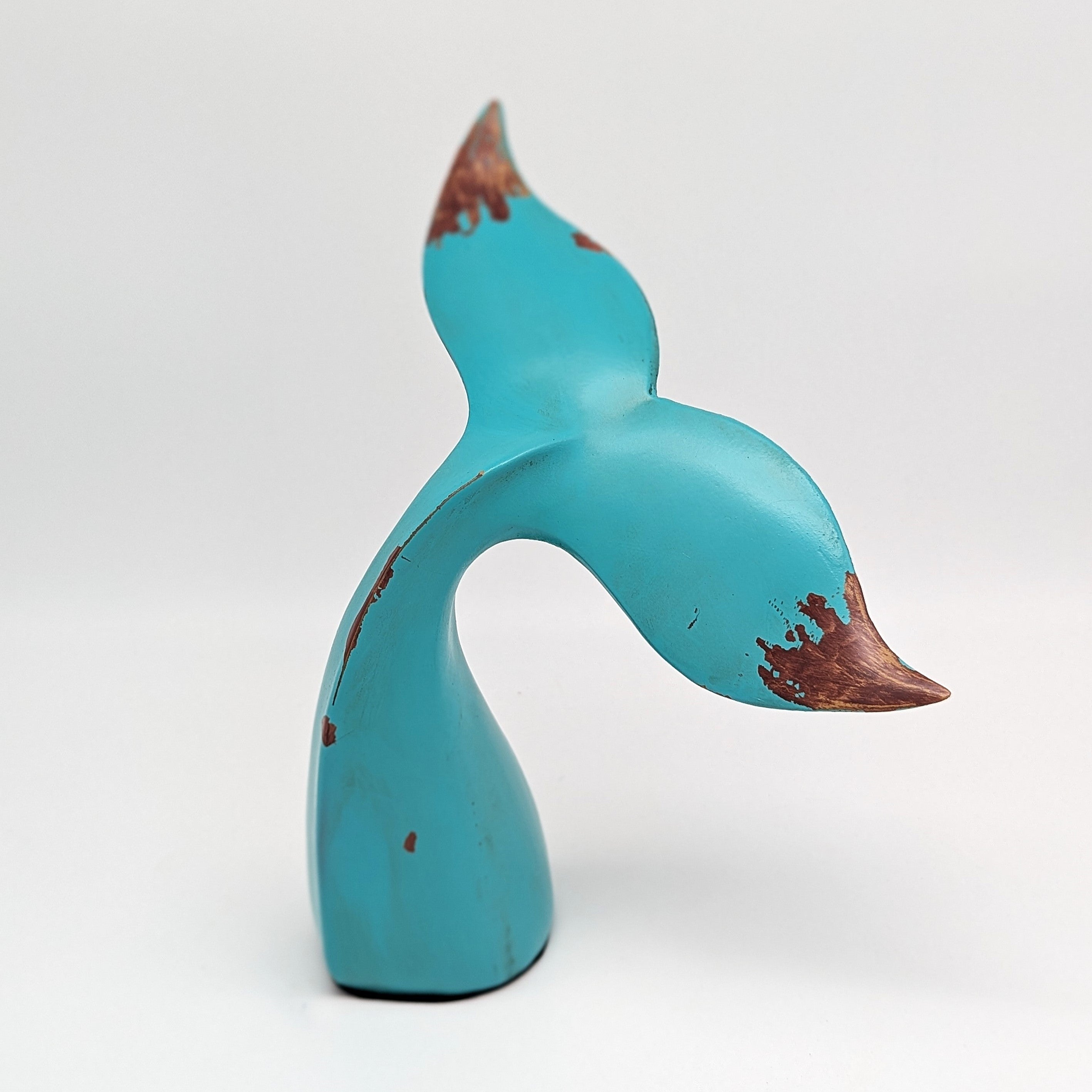 Wal Flosse Deko Skulptur