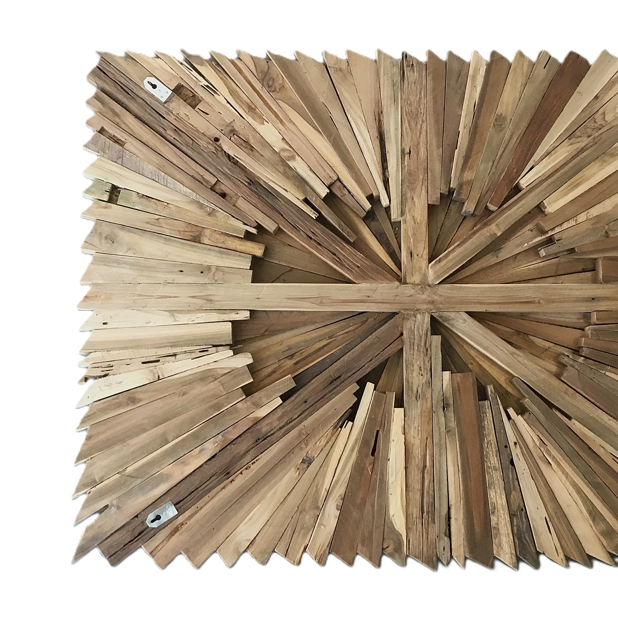 Großes handgefertigtes 3D-Holzwandbild