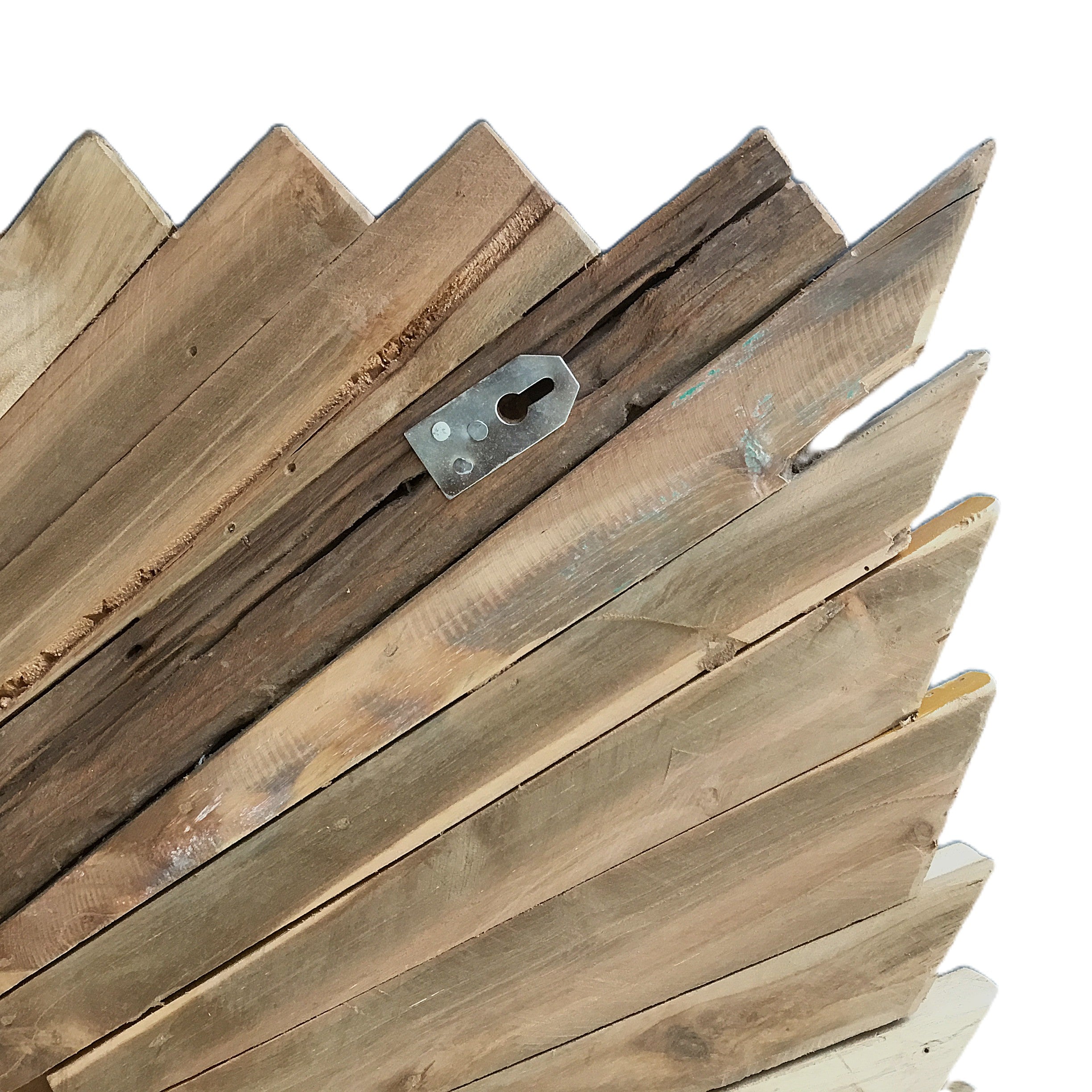 Großes handgefertigtes 3D-Holzwandbild