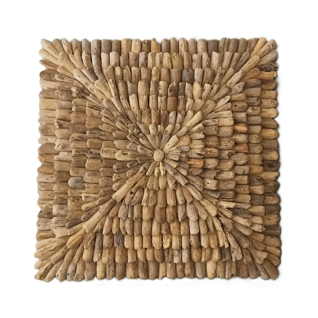 Wandbild aus Treibholz handgefertigt