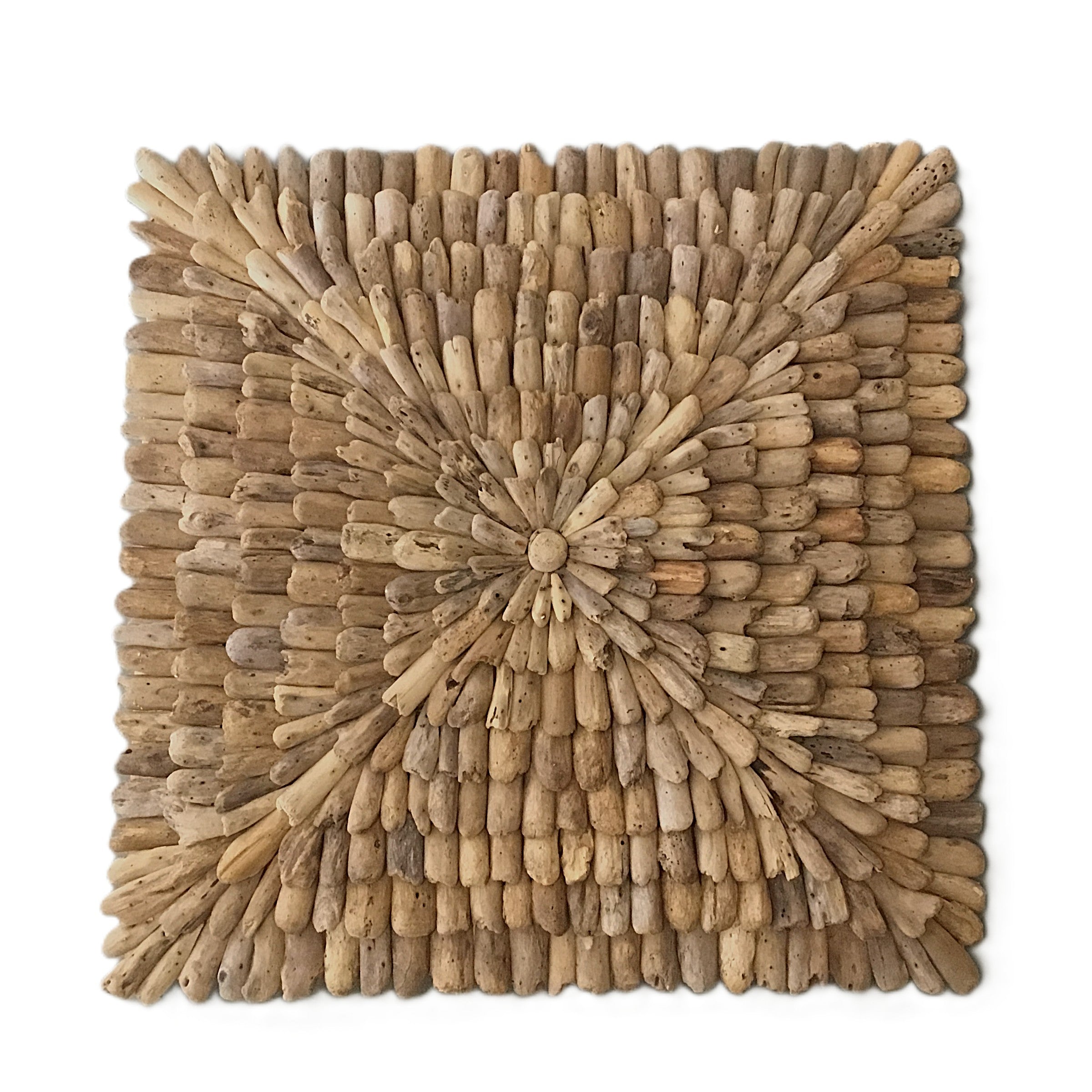 Wandbild aus Treibholz handgefertigt