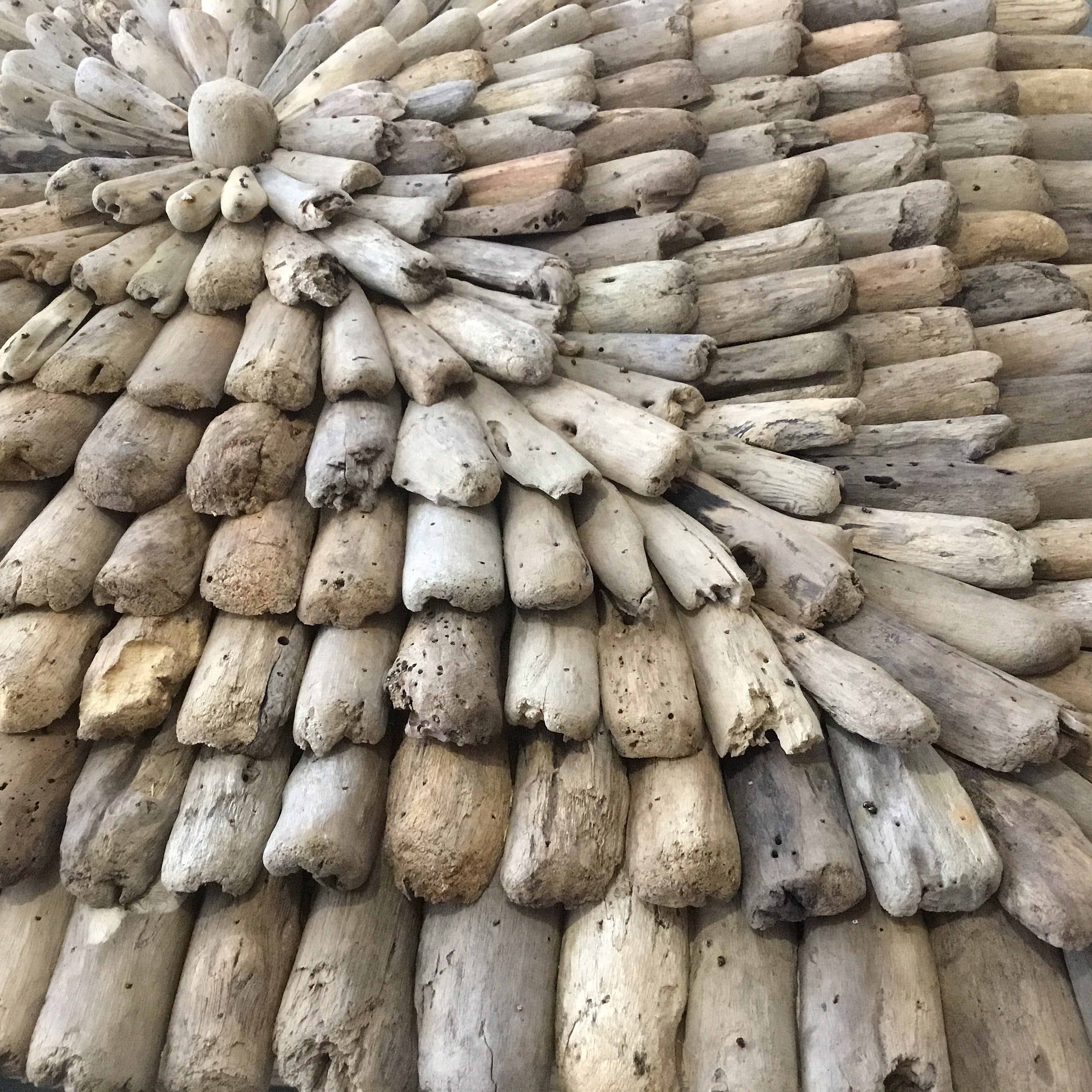 Wandbild aus Treibholz handgefertigt