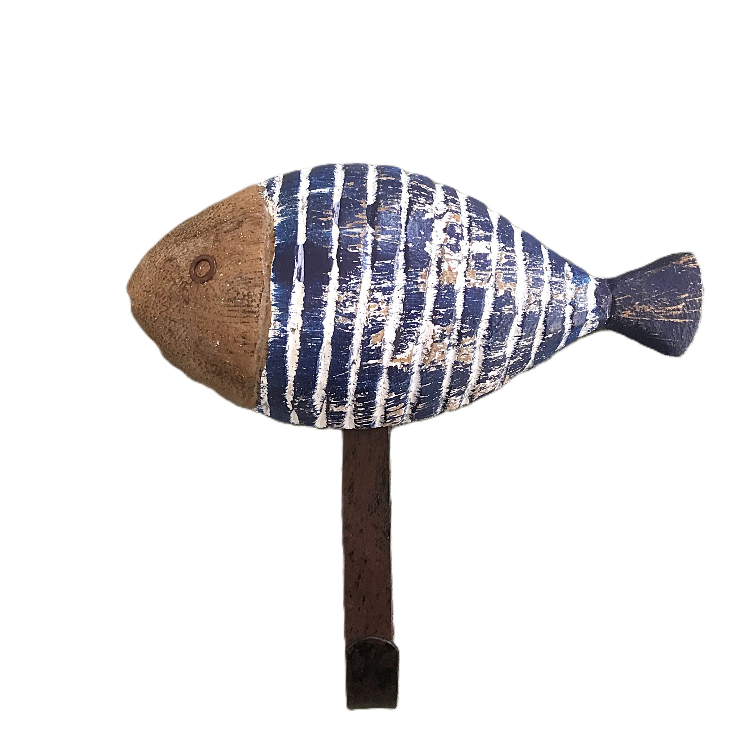 Wandhaken Kleiderhaken Fisch 3 Stück im Set