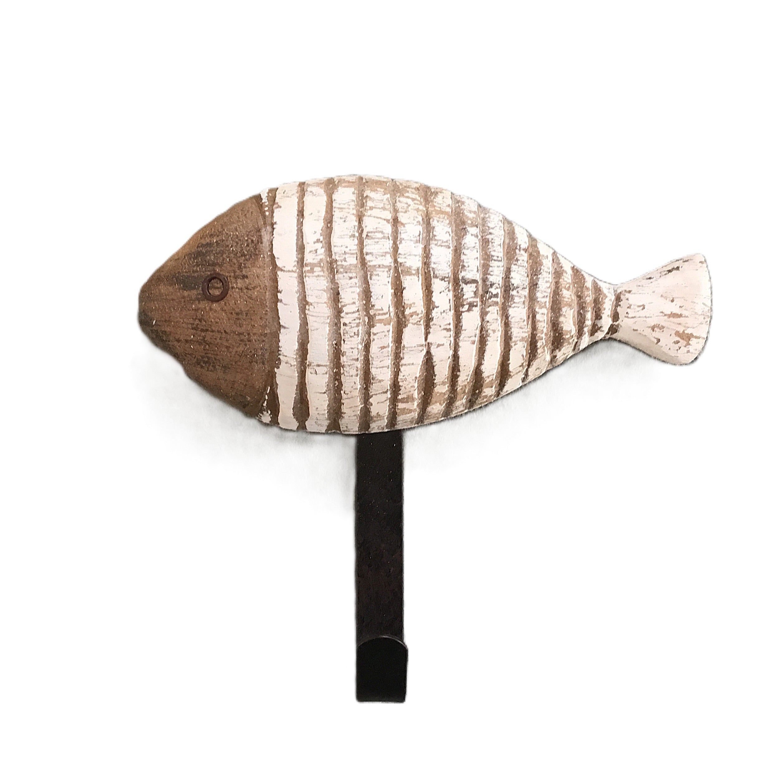 Wandhaken Kleiderhaken Fisch 3 Stück im Set