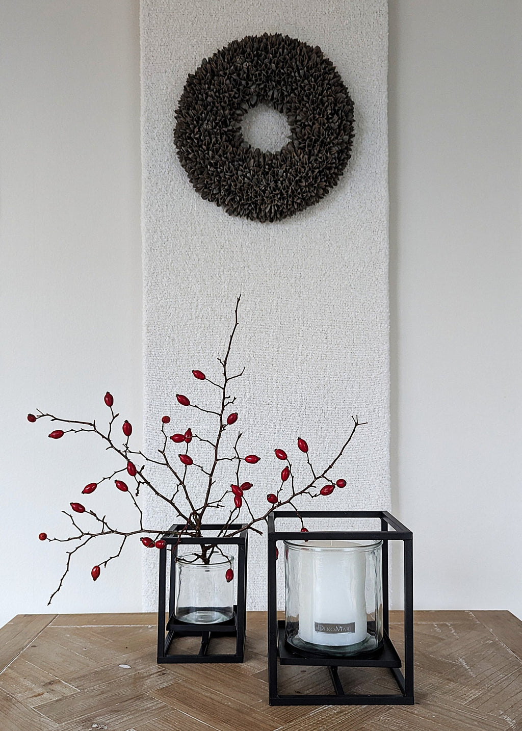 Windlicht Würfel im Set