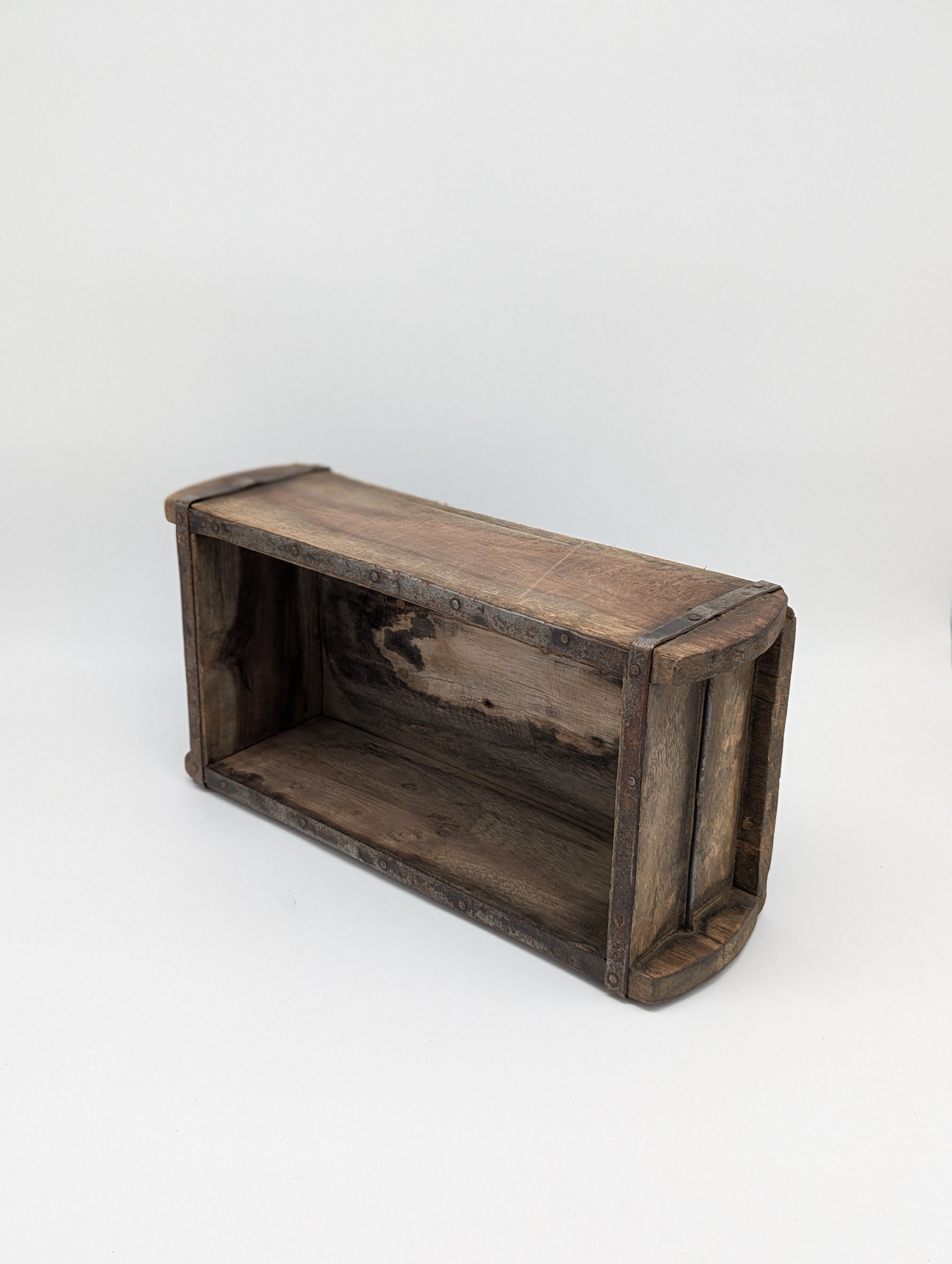 Ziegel Backform - dekorative Holz Box