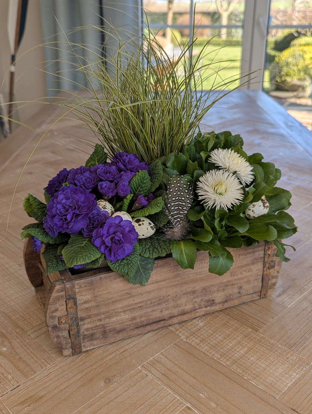 Ziegel Backform - dekorative Holz Box