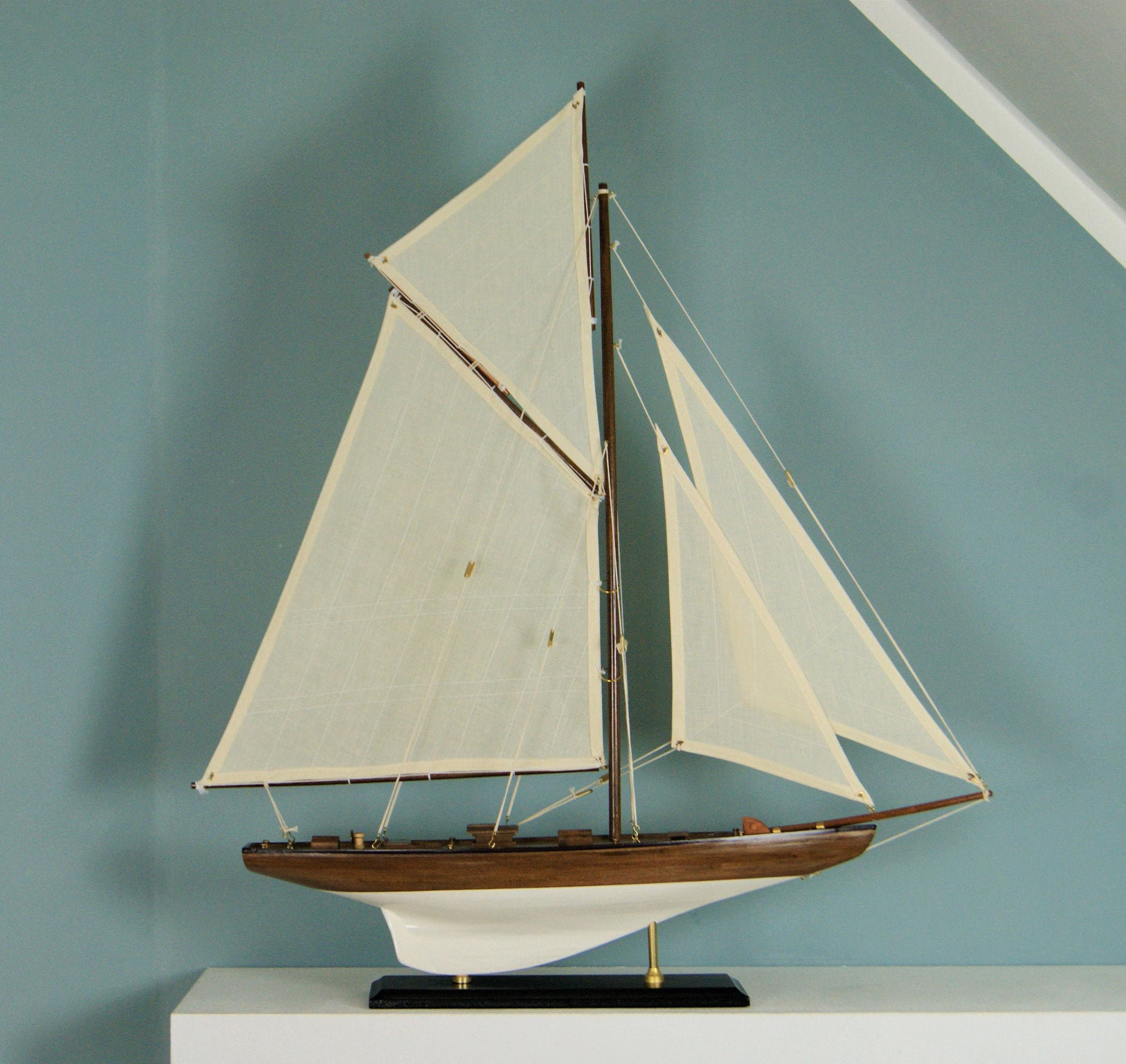 Große Segelyacht „Einmaster“