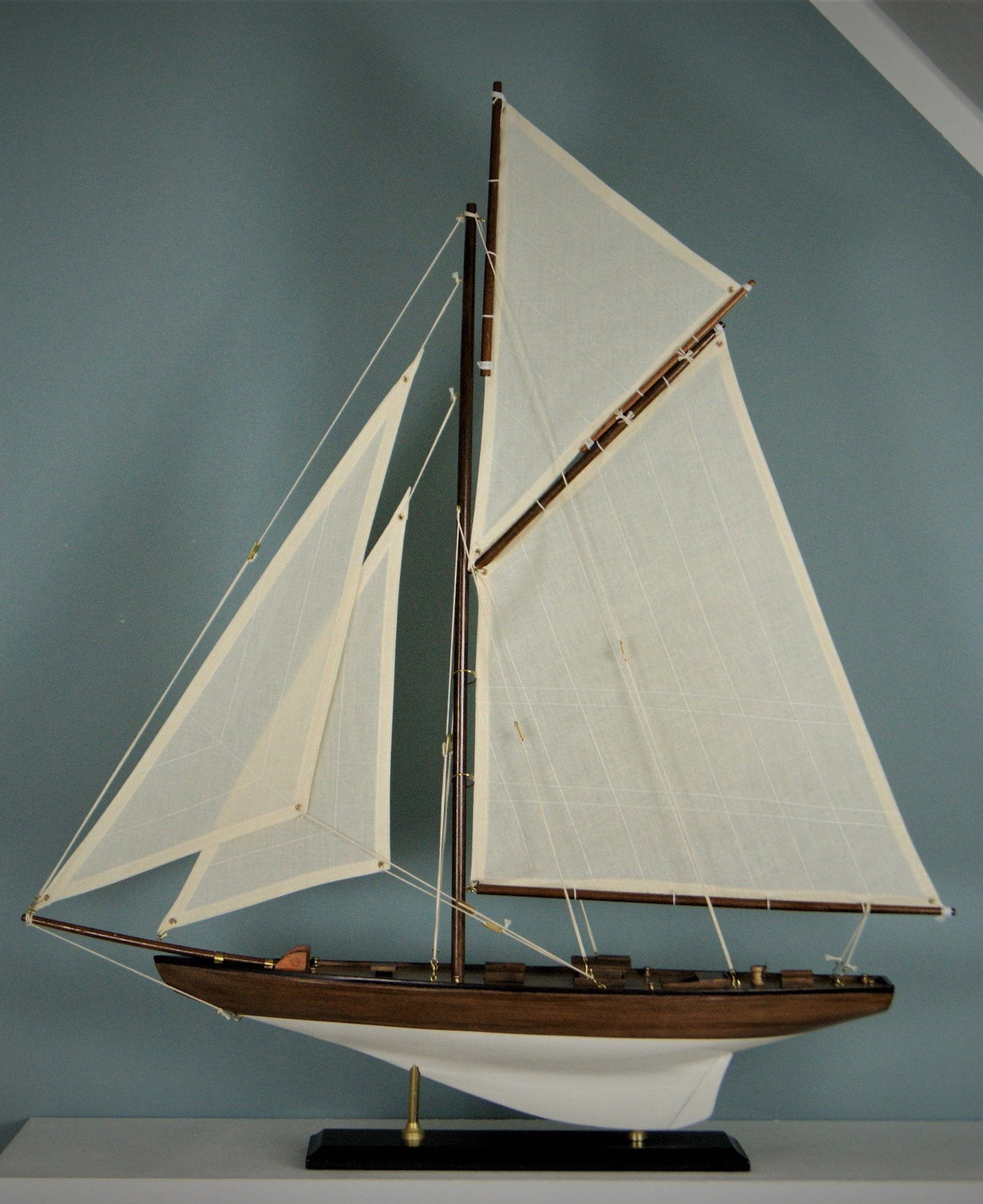 Große Segelyacht „Einmaster“