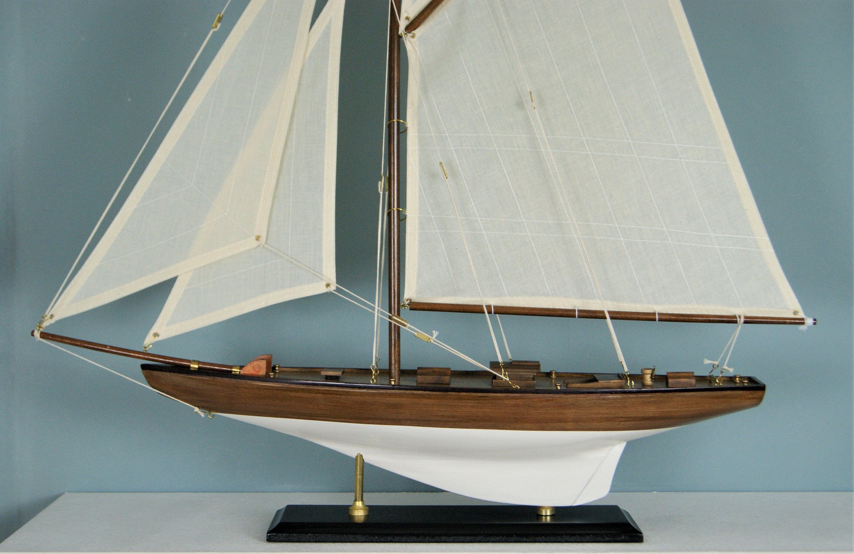 Große Segelyacht „Einmaster“