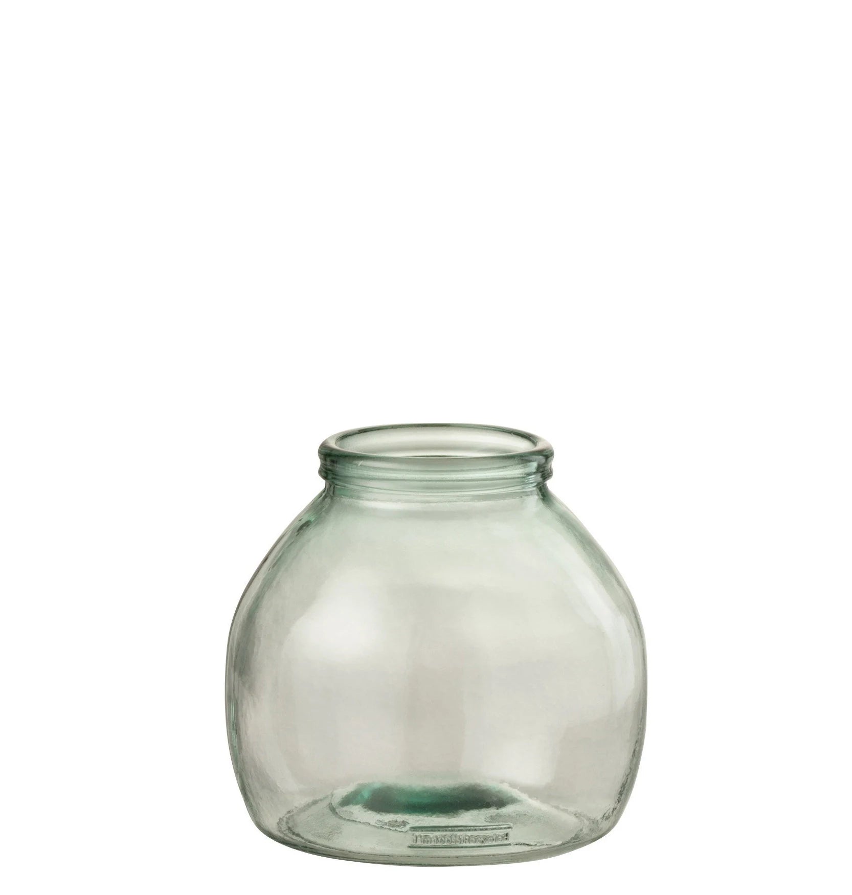 Glas Vase transparent