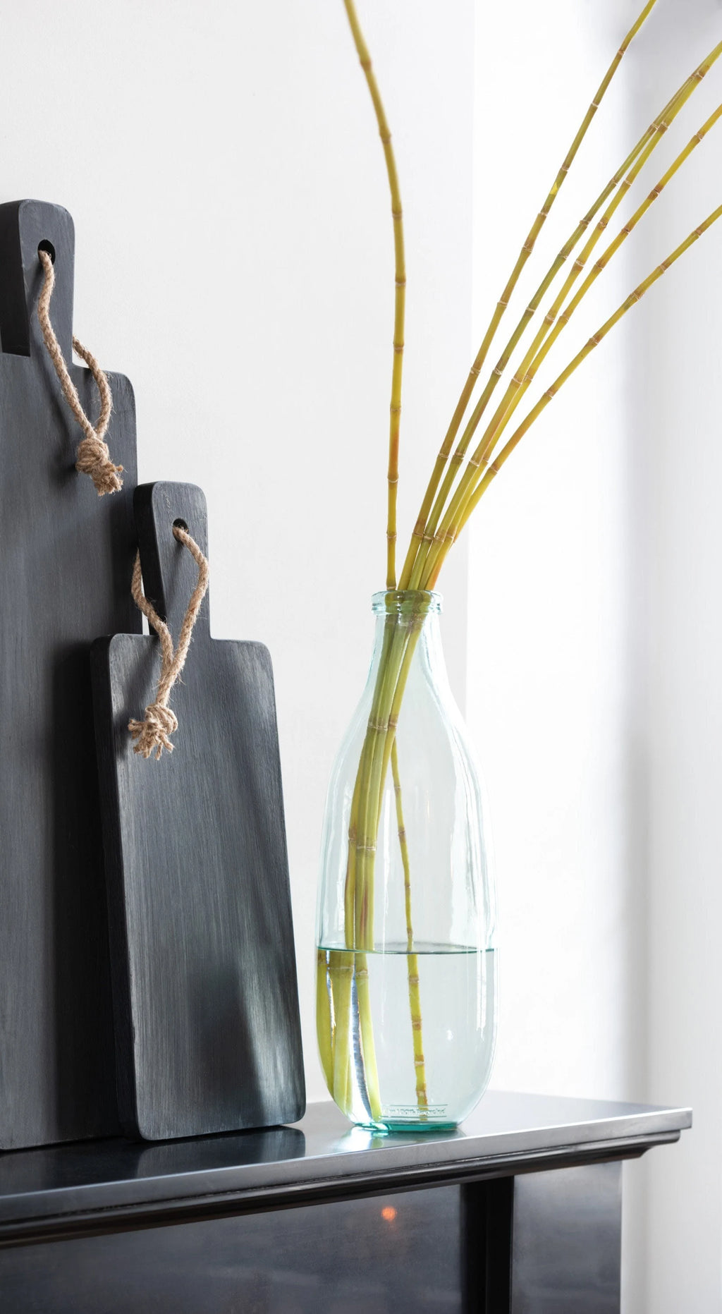 Flaschen Vase transparent