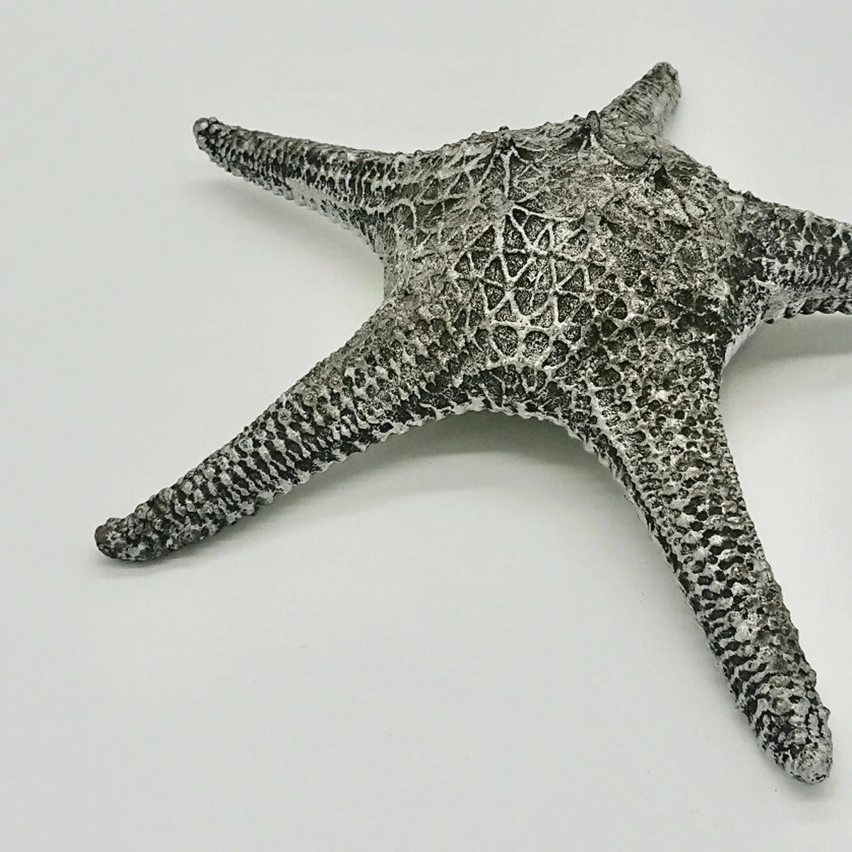 Seestern Deko Grau Silber