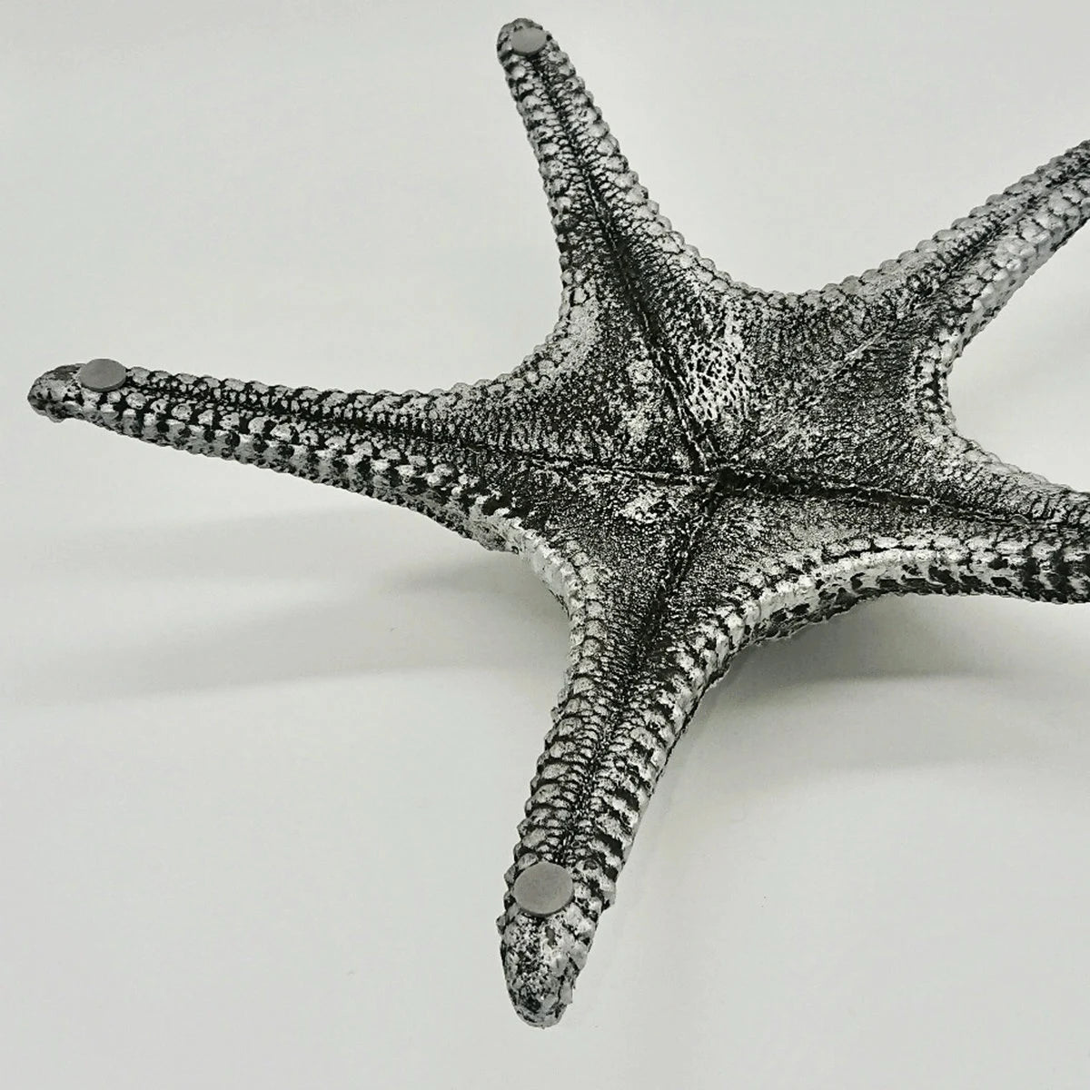 Seestern Deko Grau Silber