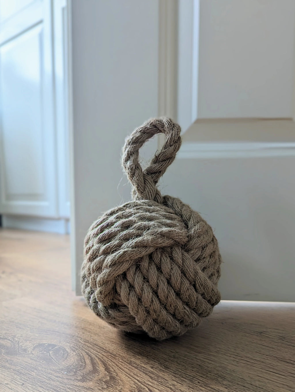 Maritimer Türstopper aus Jute