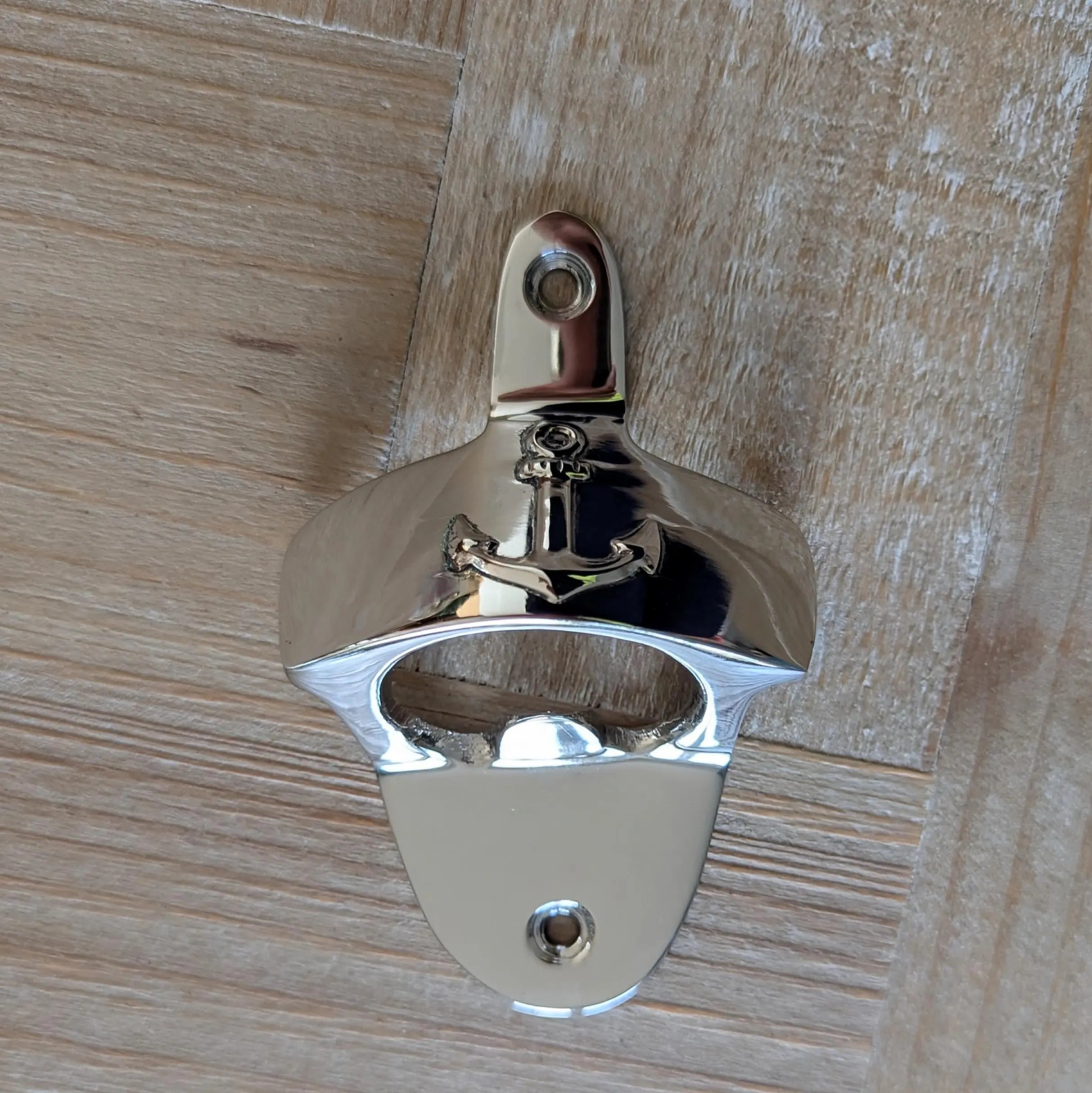 Flaschenöffner Anker zur Wandmontage