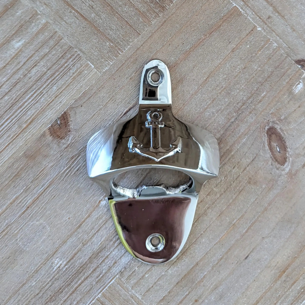 Flaschenöffner Anker zur Wandmontage